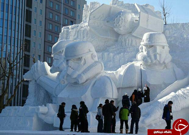 فستیوال برف ساپورو در ژاپن+عکس