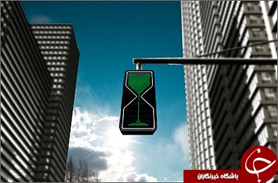 ایده خلاقانه برای چراغ راهنمای تایمری + عکس