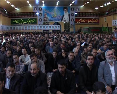 یادواره شهدای عملیات والفجر 4 و اربعین جانباختگان حادثه منا +تصاویر
