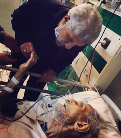 سید حسن خمینی درگذشت پدر حاج صادق آهنگران را تسلیت گفت