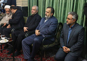 مراسم اربعین جان باختگان فاجعه منا در مشهد برگزار شد