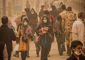 وجود مواد شیمیایی در هوای خوزستان!