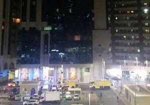 آتش‌سوزی در هتل بزرگ ابوظبی