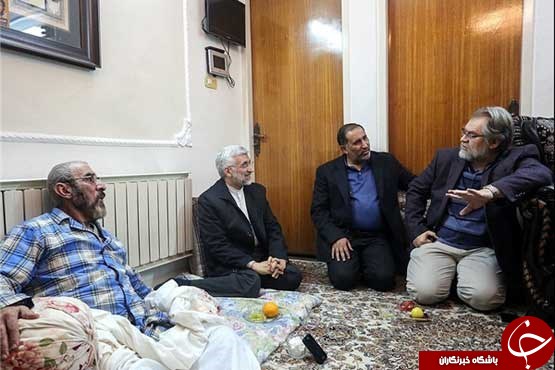 جلیلی از کارگردان &laquo;یوسف پیامبر(ع)&raquo; عیادت کرد +تصاویر