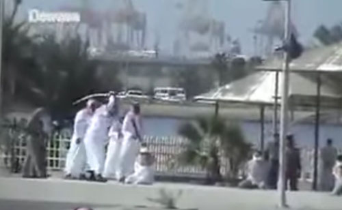 انتشار فیلم مراسم گردن زنی در عربستان (تصاویر و 18+)