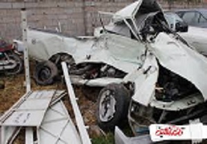 سرعت غیر مجاز  عامل واژگونی شد