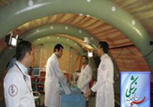 خدمات پزشکی رایگان دربیمارستان صحرایی بندرخمیر