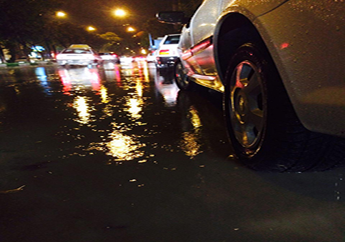 آغاز بارش باران در استان کرمانشاه + تصاویر