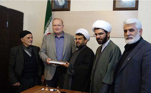 مسلمان شدن یک مسیحی در شهر کرج + عکس