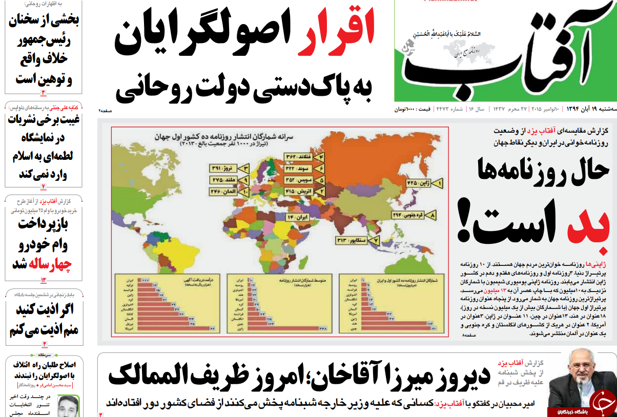 از واکنش رئیس قوه قضائیه به سخنان روحانی تا اعلام کاندیداتوری در نمایشگاه !!!