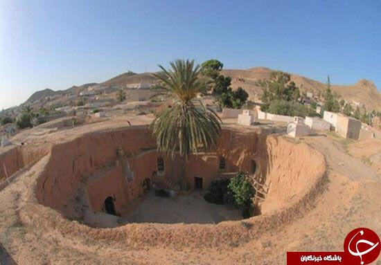شهری زیر زمینی و تاریخی &laquo;مطماطه&raquo; در تونس +عکس