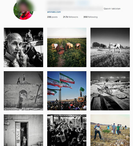 فالو صفحات ایرانی اینستاگرام به پیشنهاد گاردین+تصاویر