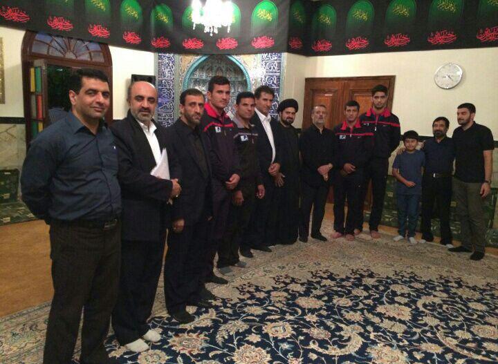 جودوکاران جوان در مراسم شب عاشورای حسینی
