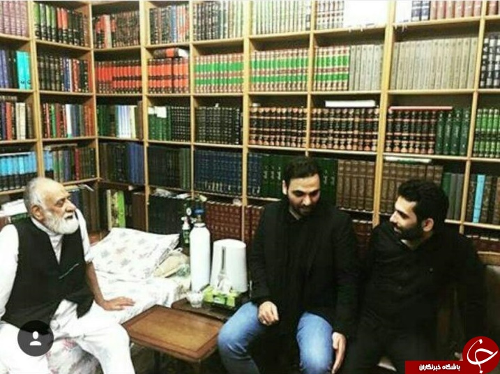 احسان علی خان در مراسم شب عاشورا + تصاویر