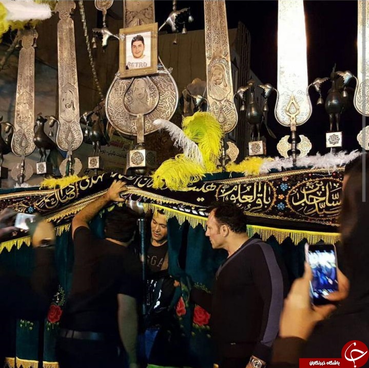 علامت کشی مردان اهنین+عکس