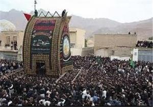 مراسم نخل برداری در تفت+ تصاویر