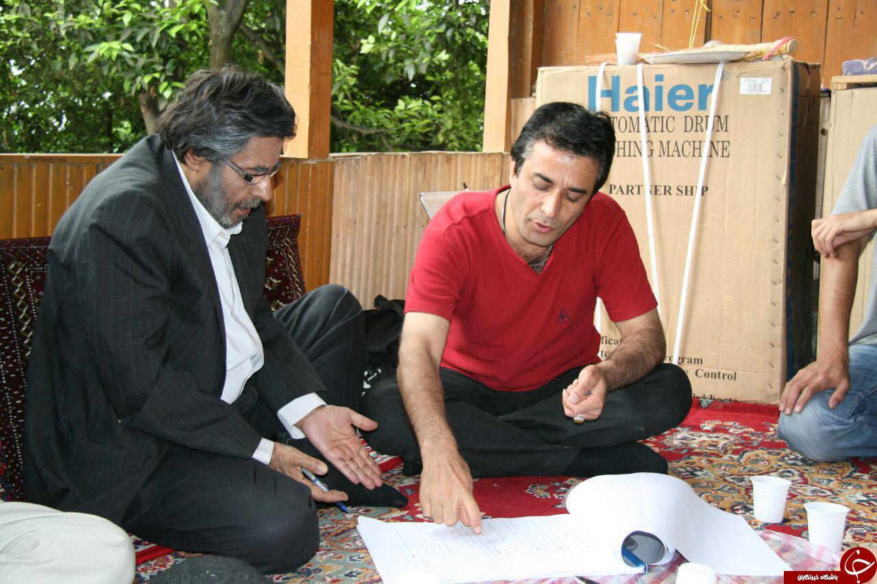تصویری نوستالژیک از خسرو شکیبایی در اینستاگرام حمید طالقانی