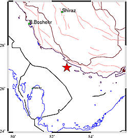 وقوع زمین لرزه در هرمزگان + جزئیات