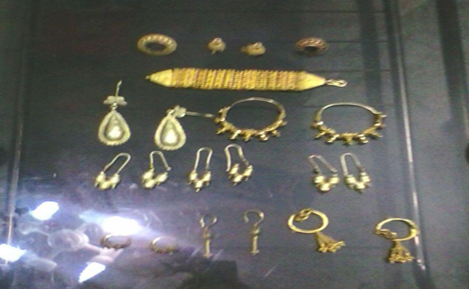 کشف طلا از دوره ساسانیان + تصاویر