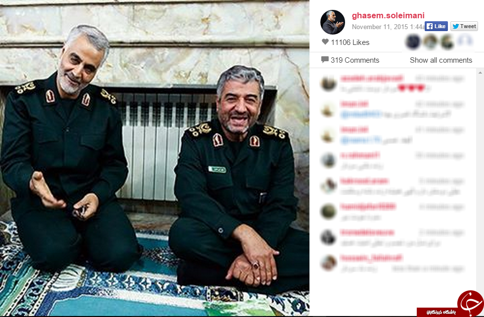 چهره خندان دو سردار در اینستاگرام+ اینستاپست