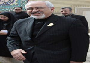 وزیر خارجه حرم حضرت معصومه(س) را زیارت کرد