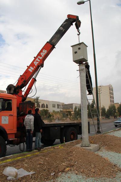 نصب دوربین ثبت تخلف سرعت در سمنان
