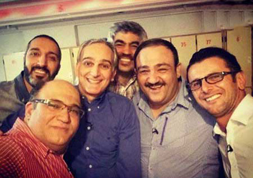 کمدین های معروف در یک قاب (عکس)