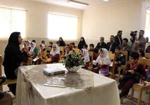 راه اندازی بخش کودک کتابخانه عمومی آذریزدی