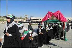 اعزام دانش آموزان دختر کنارک به اردوی راهیان نور