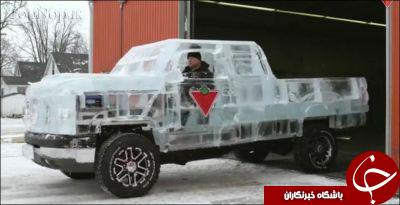 رانندگی با خودروی یخی+عکس