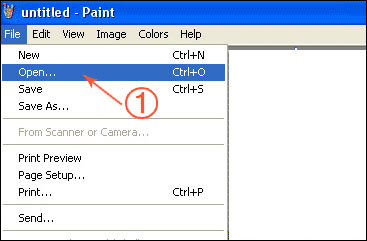 کم كردن حجم عكس در paint+ آموزش