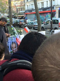 تصاویر گرامیداشت کشته&zwnj;شدگان حادثه تروریستی پاریس