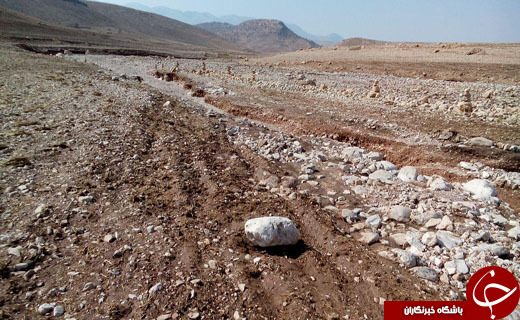 عدم پرداخت خسارت به زمین&zwnj;های کشاورزی پس از وقوع سیل + تصاویر