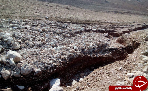 عدم پرداخت خسارت به زمین&zwnj;های کشاورزی پس از وقوع سیل + تصاویر