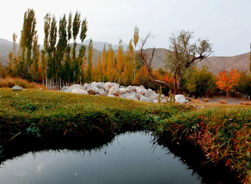 شکوه رنگ آمیزی طبیعت در شهربابک + تصاویر