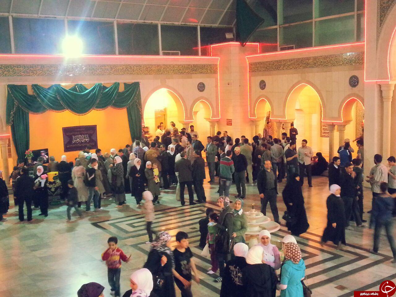 تصاویر مراسم دیشب در حرم حضرت رقیه(س)