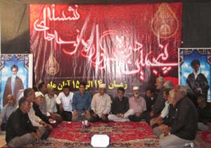 سربند، چوکی،ردیف حسنی و حسینی ارکان نوحه خوانی سنتی در هرمزگان