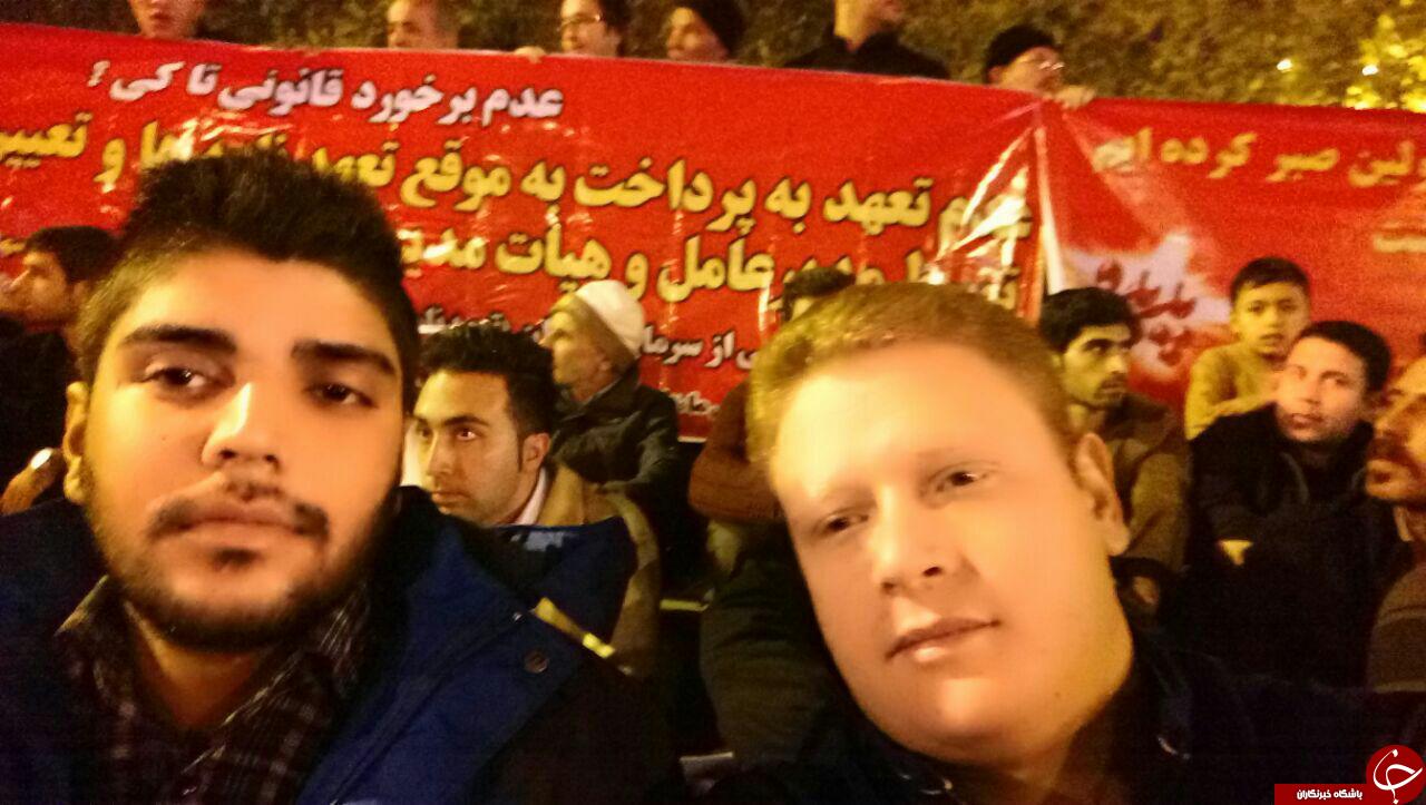 تجمع سهام داران پدیده شاندیز مقابل استانداری مشهد + تصاویر