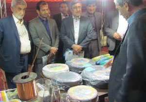 برگزاری نمایشگاه شرکت مصالح ساختمانی در یاسوج