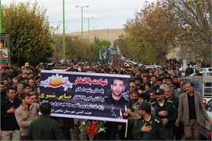 شهيد قهرمان و ورزشكار با اخلاق استان در آغوش خاك آرام گرفت
