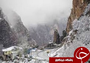 برف در منا طق کوهستانی گیلان