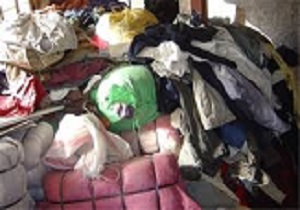 کشف و ضبط پوشاک قاچاق در قزوین