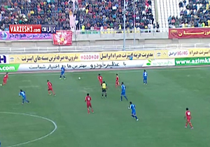 فولاد 0 - استقلال2؛ اهواز صدر را پس داد + فیلم