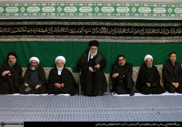 پنجمین شب مراسم عزاداری حضرت اباعبدالله الحسین(ع) با حضور رهبر انقلاب