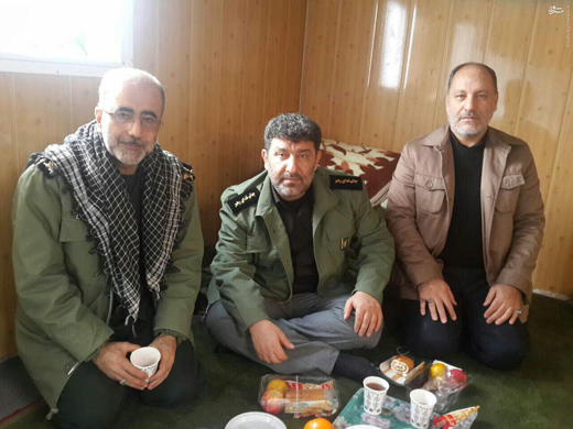 عکس/ مداح معروف در رزمایش الی بیت&zwnj;المقدس