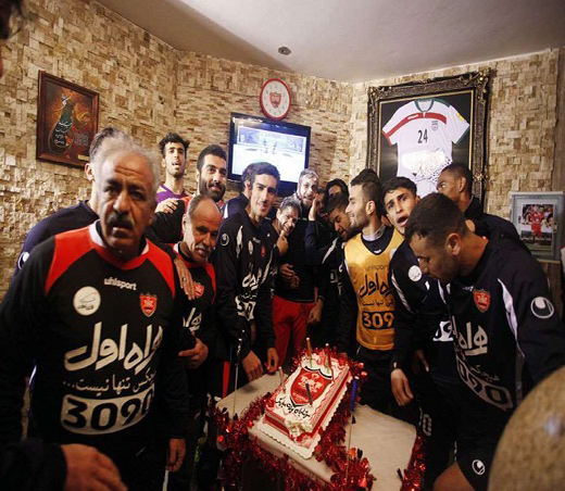 جشن تولد سوشا در جمع پرسپولیسی&zwnj;ها/عکس