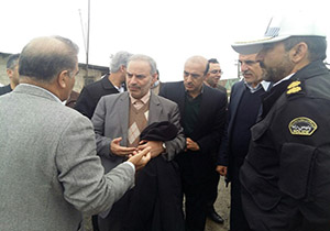 بازديد معاون وزیر راه و شهرسازی از طرح راه سازی بروجرد- توره