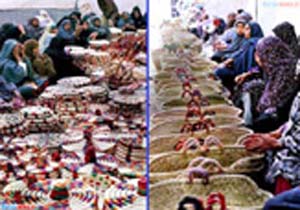 گشایش نخستین بازارچه هفتگی صندوق خرد زنان روستایی تازیان