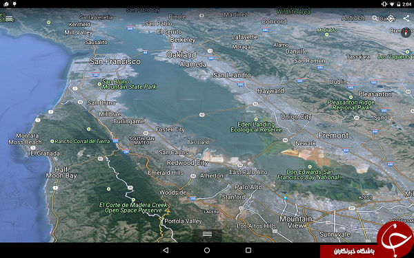 جدیدترین نسخه نرم افزار Google Earth +دانلود