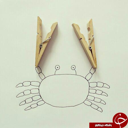 نقاشی هایی از جنس اشیاء + تصاویر